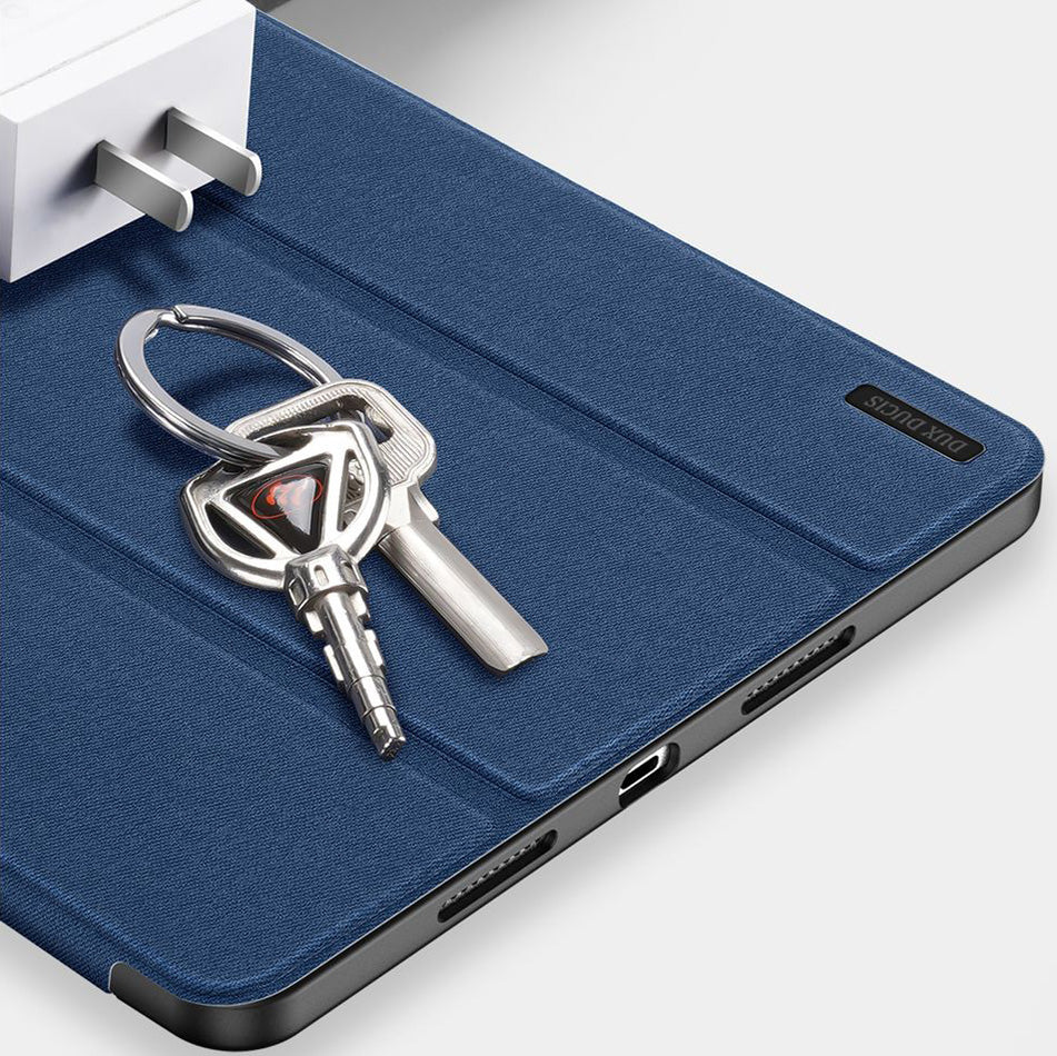 Schutzhülle mit Klappe für Xiaomi Pad 8 / 8 Pro / 7 / 7 Pro, Dux Ducis Domo, Dunkelblau