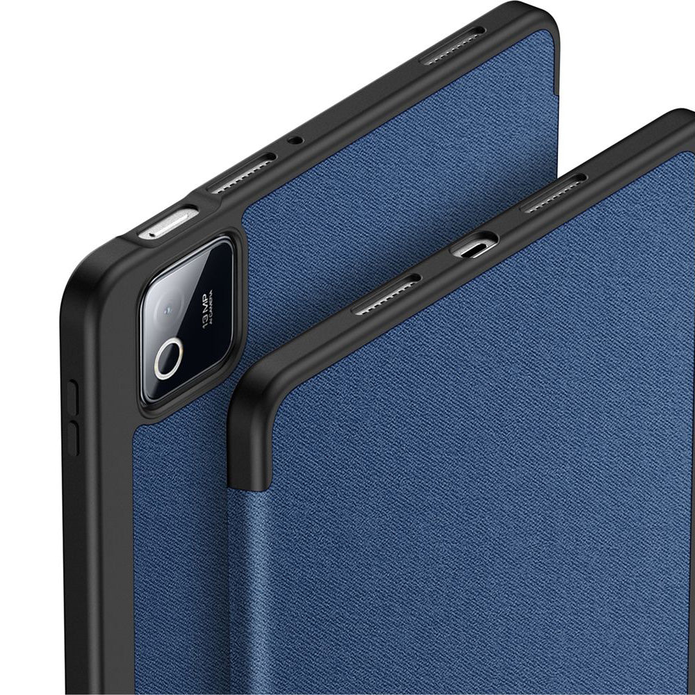 Schutzhülle mit Klappe für Xiaomi Pad 8 / 8 Pro / 7 / 7 Pro, Dux Ducis Domo, Dunkelblau