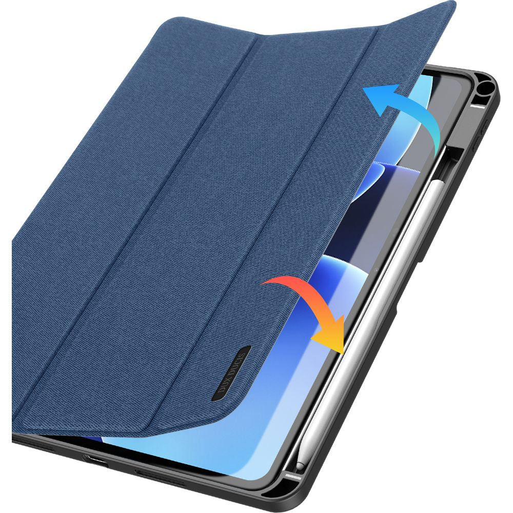 Schutzhülle mit Klappe für Xiaomi Pad 8 / 8 Pro / 7 / 7 Pro, Dux Ducis Domo, Dunkelblau