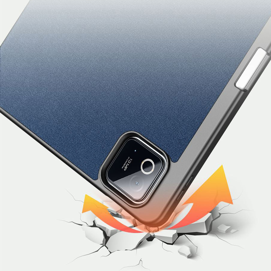 Schutzhülle mit Klappe für Xiaomi Pad 8 / 8 Pro / 7 / 7 Pro, Dux Ducis Domo, Dunkelblau