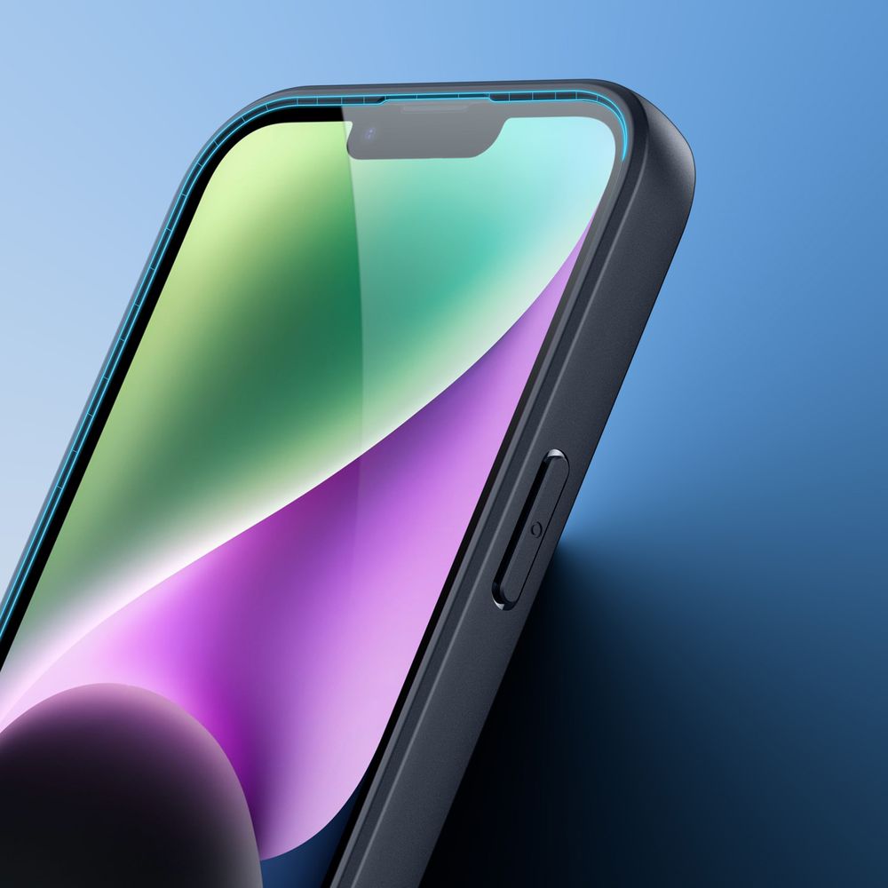 Schutzhülle Dux Ducis AIMO Series Premium Case MagSafe für iPhone 15, Transparent mit schwarzem rahmen