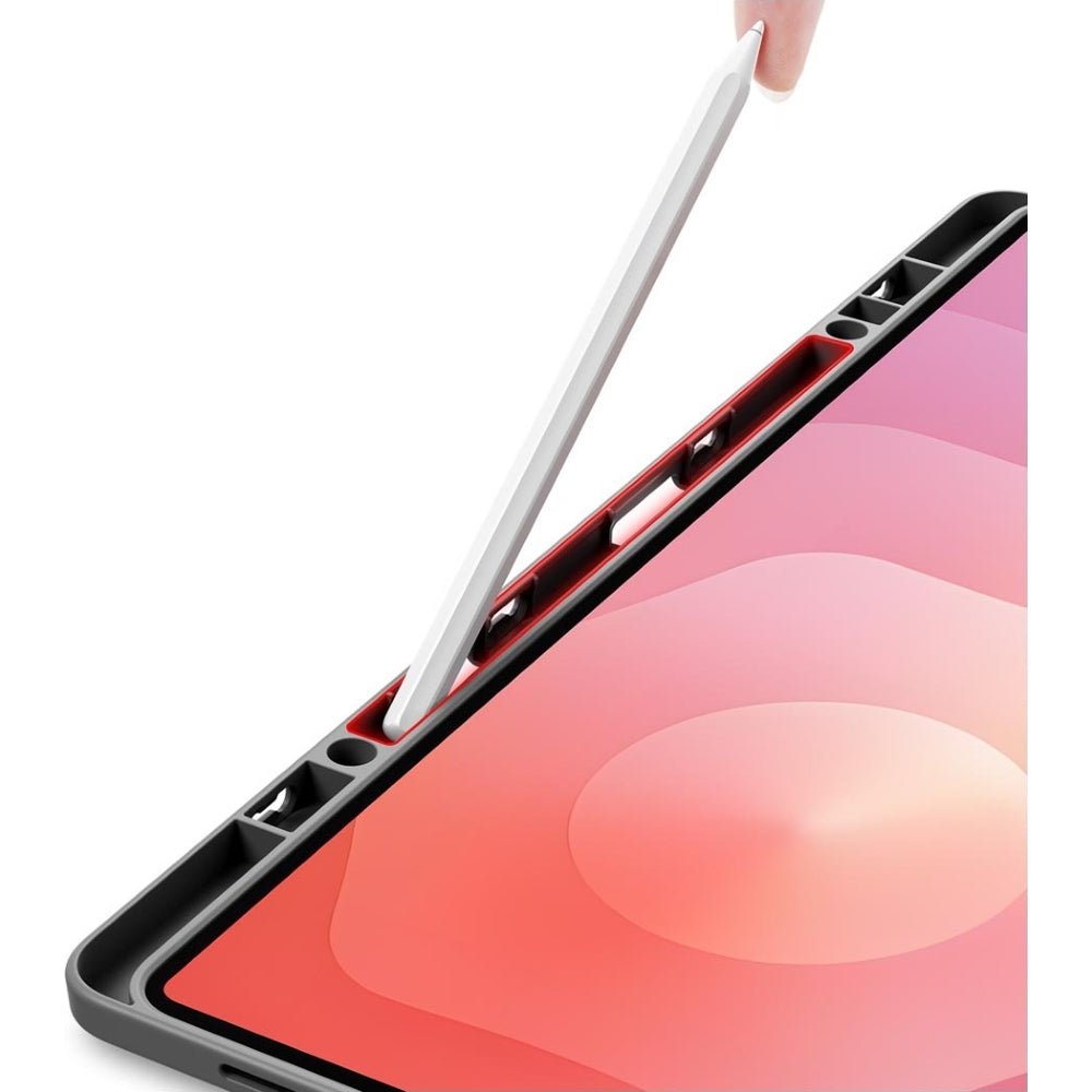 Schutzhülle mit Klappe für Galaxy Tab S11 Ultra, Dux Ducis Magi, Transparent-Grau