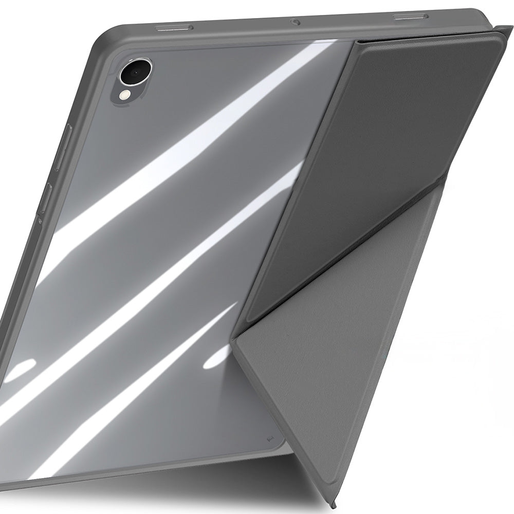 Schutzhülle mit Klappe für Galaxy Tab S11, Dux Ducis Magi, Transparent-Grau