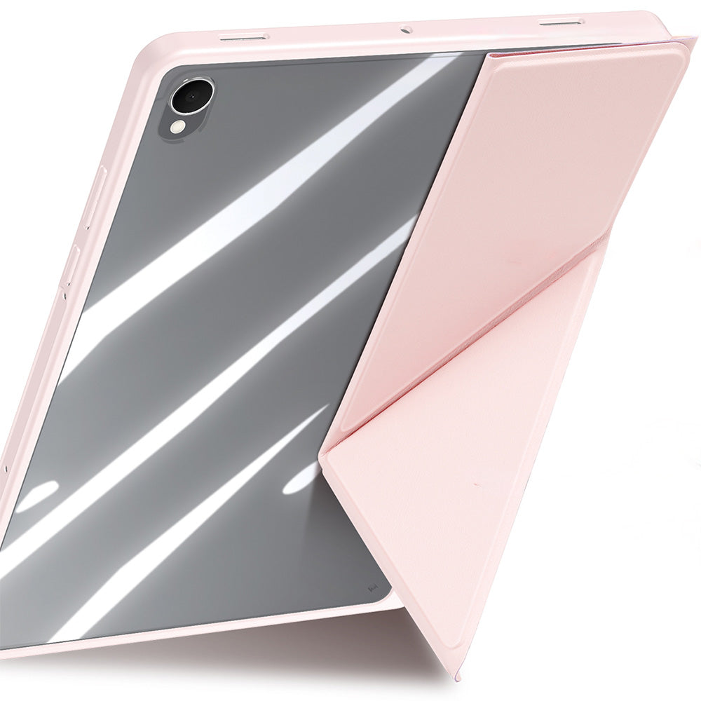 Schutzhülle mit Klappe für Galaxy Tab S11, Dux Ducis Magi, Transparent-Rosa