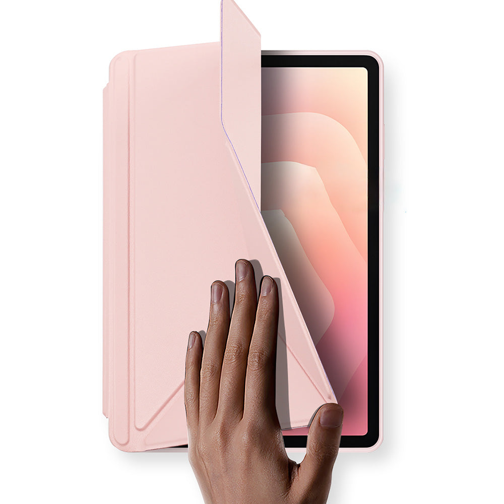 Schutzhülle mit Klappe für Galaxy Tab S11, Dux Ducis Magi, Transparent-Rosa