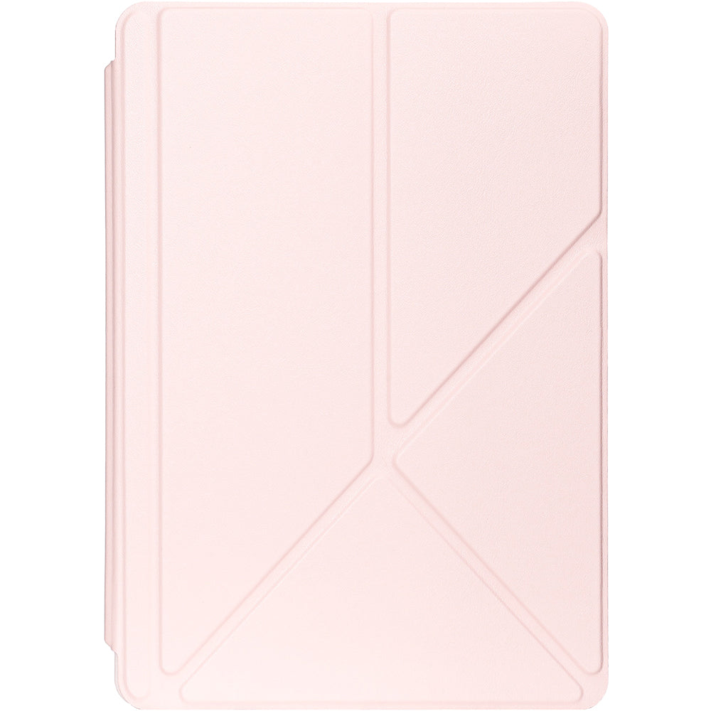 Schutzhülle mit Klappe für Galaxy Tab S10 FE Plus, Dux Ducis Magi, Transparent und Rosa