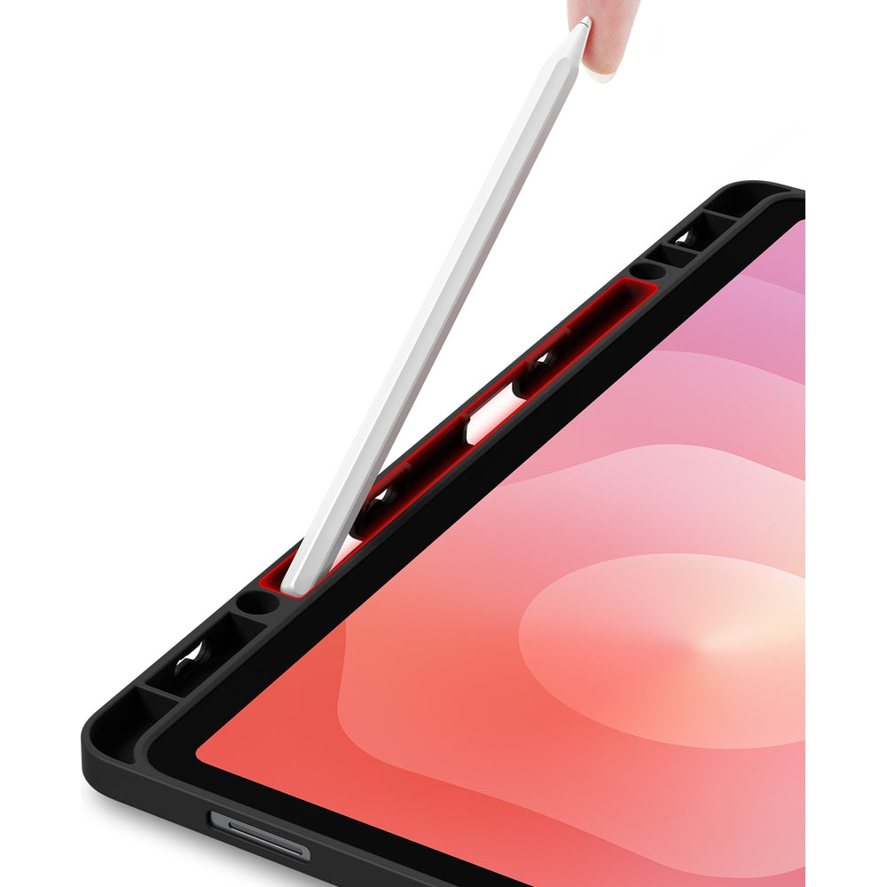 Schutzhülle mit Klappe für Galaxy Tab S12 Plus, Dux Ducis Magi, Schwarz (6/12)