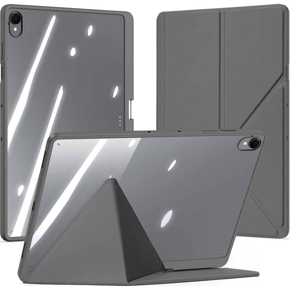Schutzhülle mit Klappe für Galaxy Tab S12 Plus, Dux Ducis Magi, Grau (1/12)