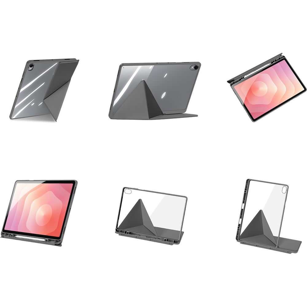 Schutzhülle mit Klappe für Galaxy Tab S12 Plus, Dux Ducis Magi, Grau (4/12)