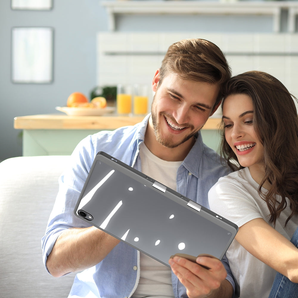 Schutzhülle mit Klappe für Galaxy Tab S12 Plus, Dux Ducis Magi, Grau (8/12)