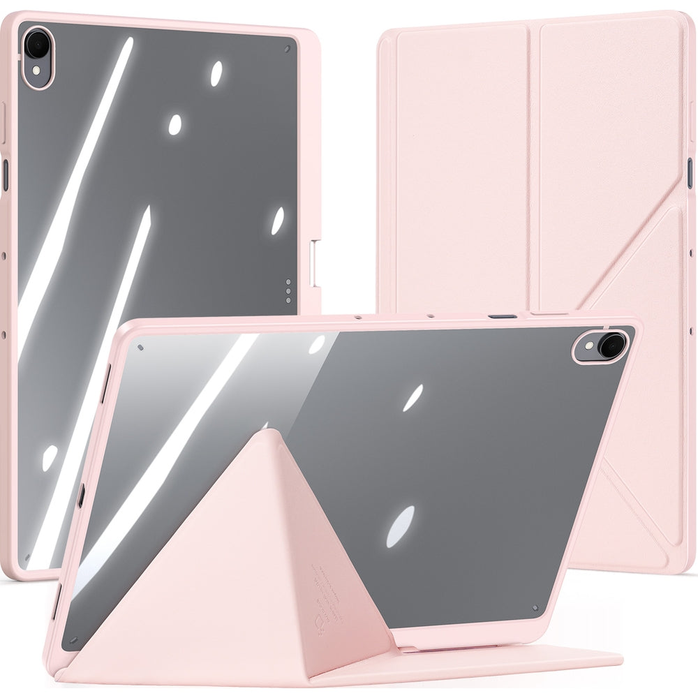 Schutzhülle mit Klappe für Galaxy Tab S12 Plus, Dux Ducis Magi, Rosa (1/12)