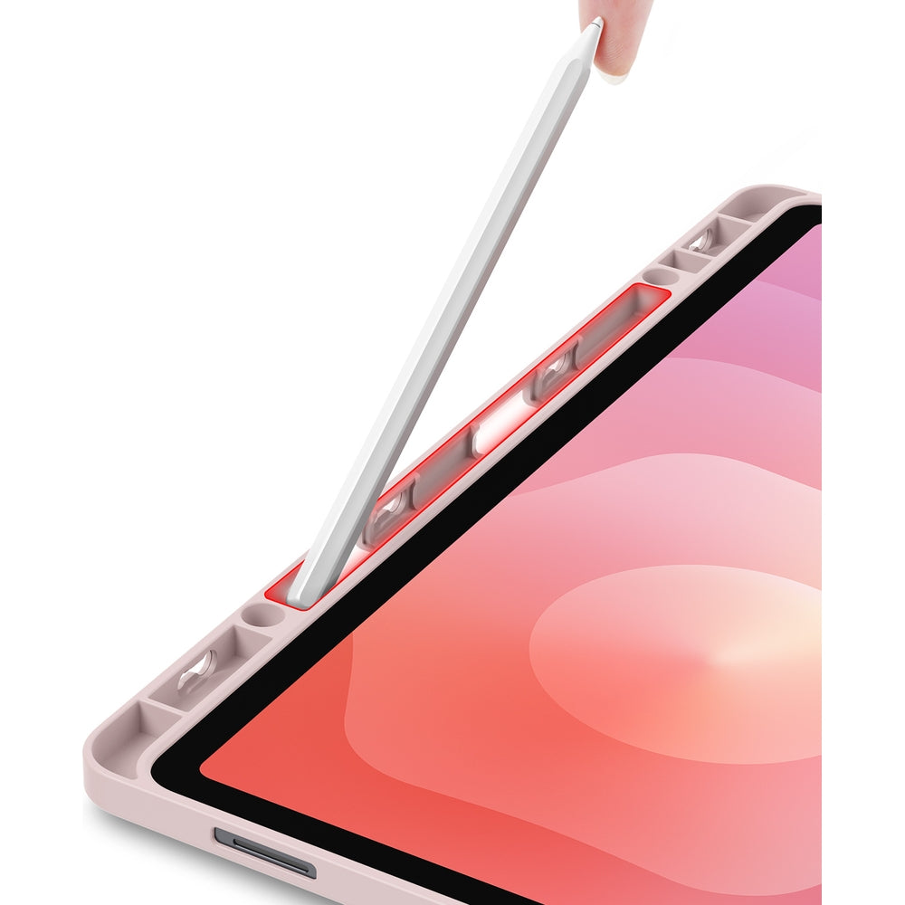 Schutzhülle mit Klappe für Galaxy Tab S12 Plus, Dux Ducis Magi, Rosa (6/12)