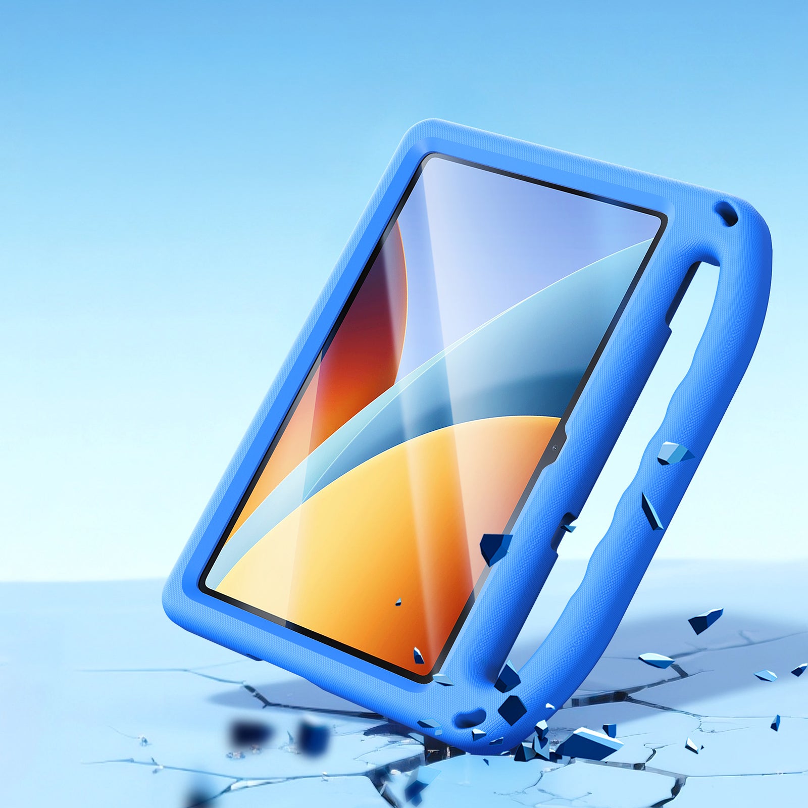 Schutzhülle für Xiaomi Redmi Pad 2 / Poco Pad C1, Dux Ducis Puff, Blau