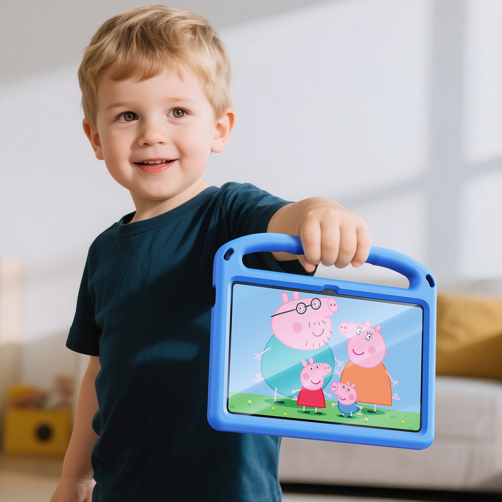 Schutzhülle für Xiaomi Redmi Pad 2 / Poco Pad C1, Dux Ducis Puff, Blau