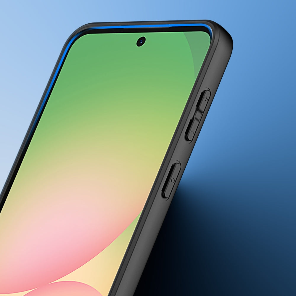 Handyhülle für Galaxy A57 5G, Dux Ducis Aimo, Transparent mit schwarzen Rahmen