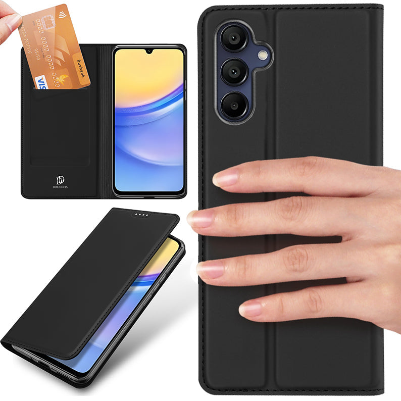 Handyhülle für Galaxy A16 5G / 4G, Dux Ducis Skin Pro, Schwarz