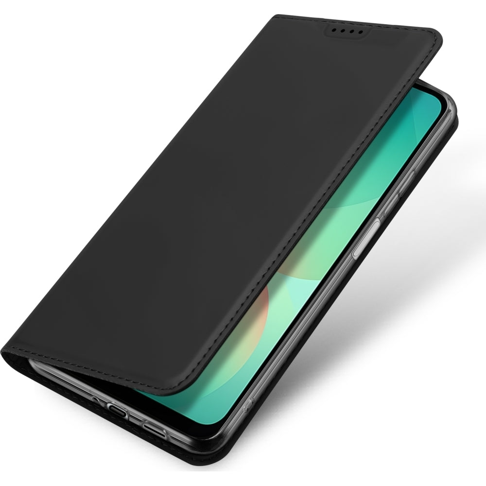 Handyhülle mit Klappe für Galaxy A27 5G, Dux Ducis Skin Pro, Schwarz