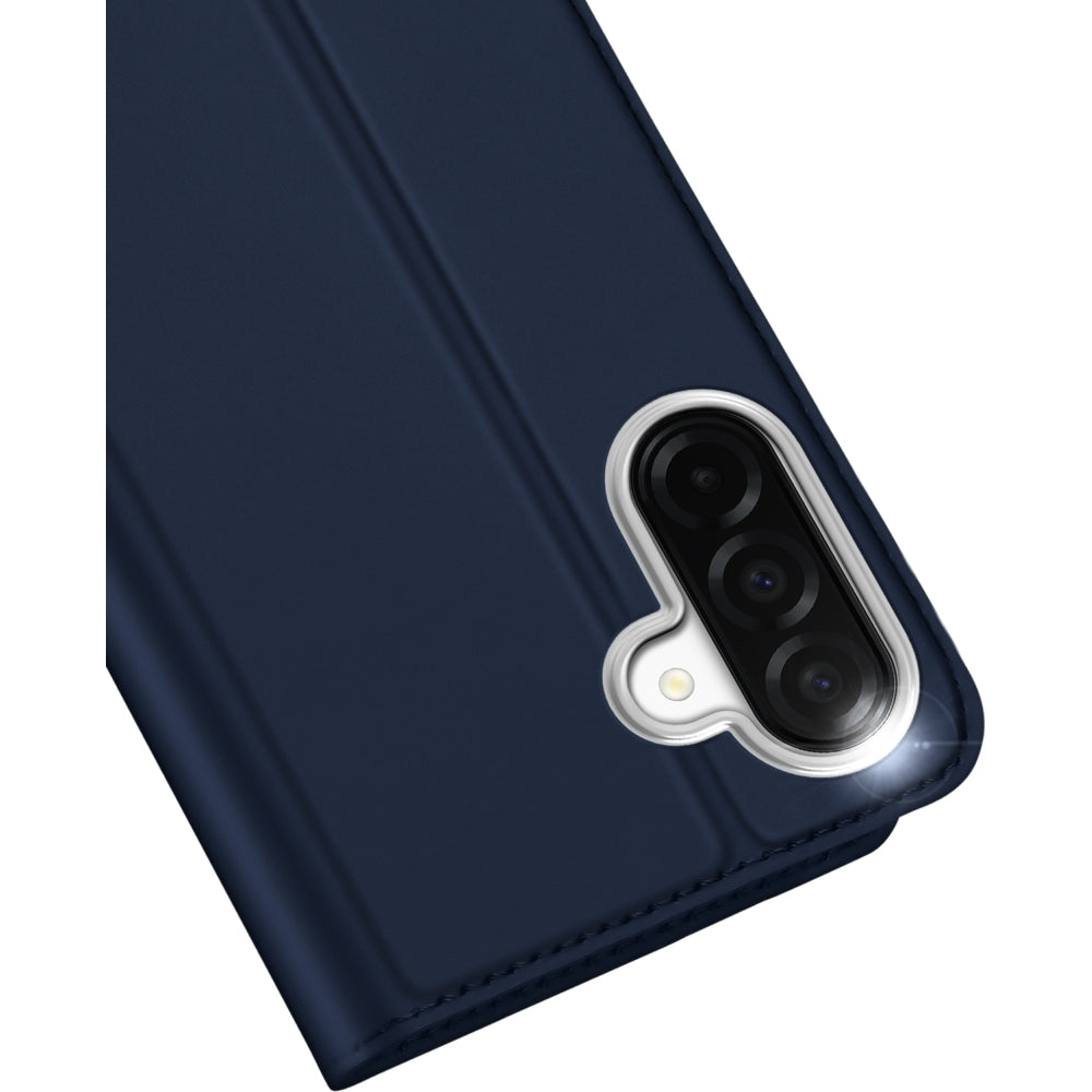 Handyhülle mit Klappe für Galaxy A27 5G, Dux Ducis Skin Pro, Blau