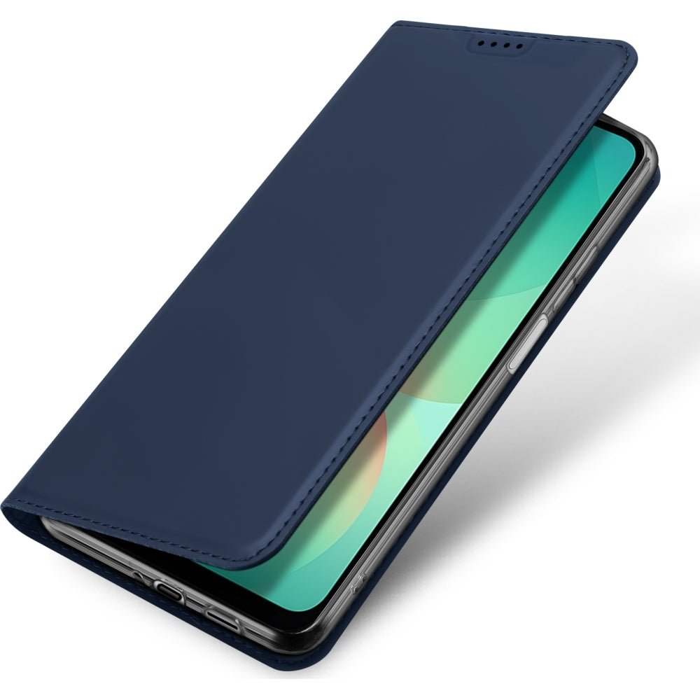 Handyhülle mit Klappe für Galaxy A27 5G, Dux Ducis Skin Pro, Blau