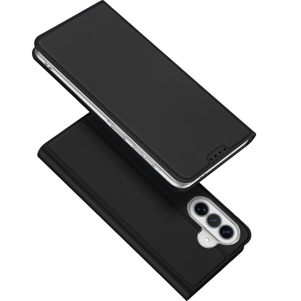 Handyhülle mit Klappe für Galaxy A57 5G, Dux Ducis Skin Pro, Schwarz