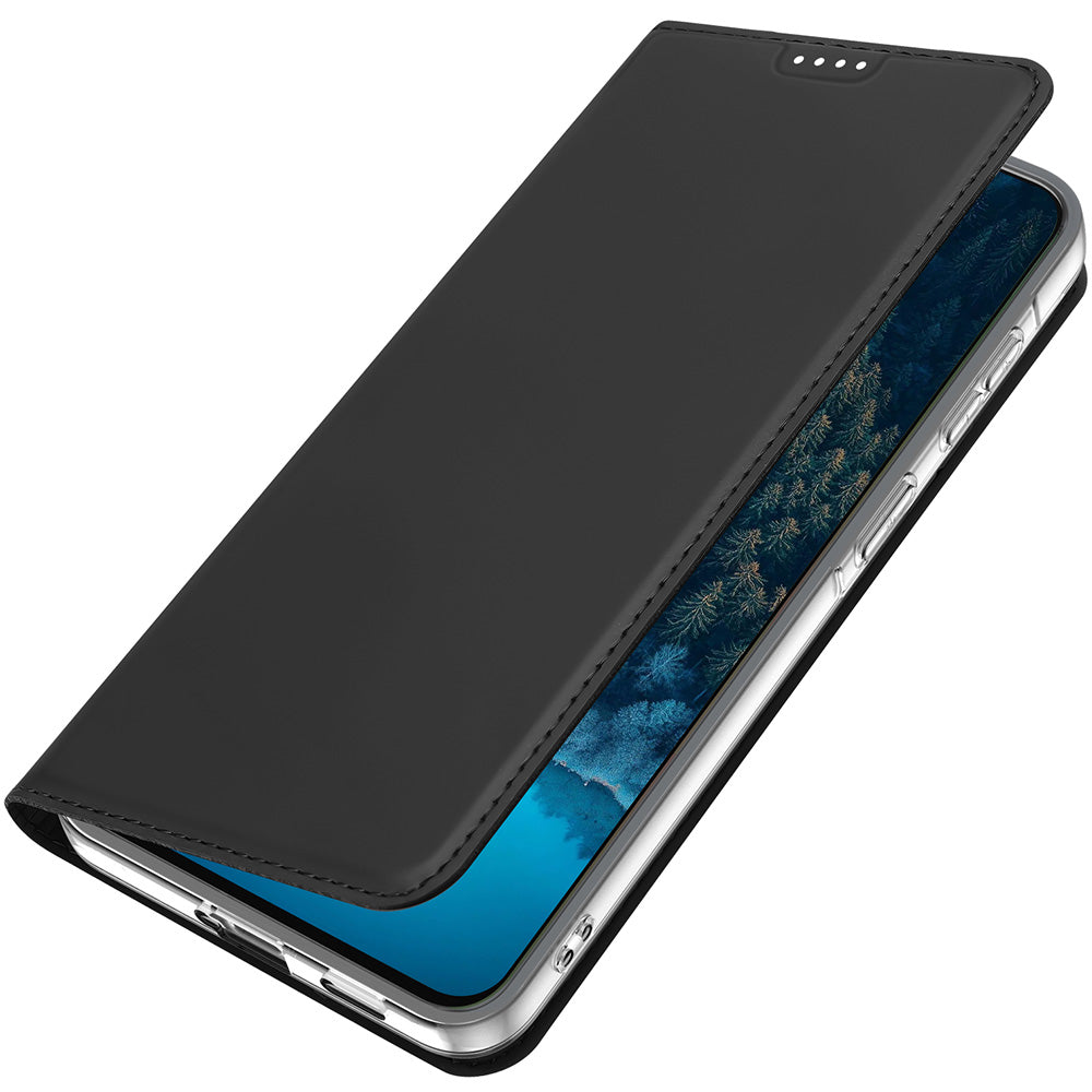 Handyhülle mit Klappe für Galaxy A57 5G, Dux Ducis Skin Pro, Schwarz