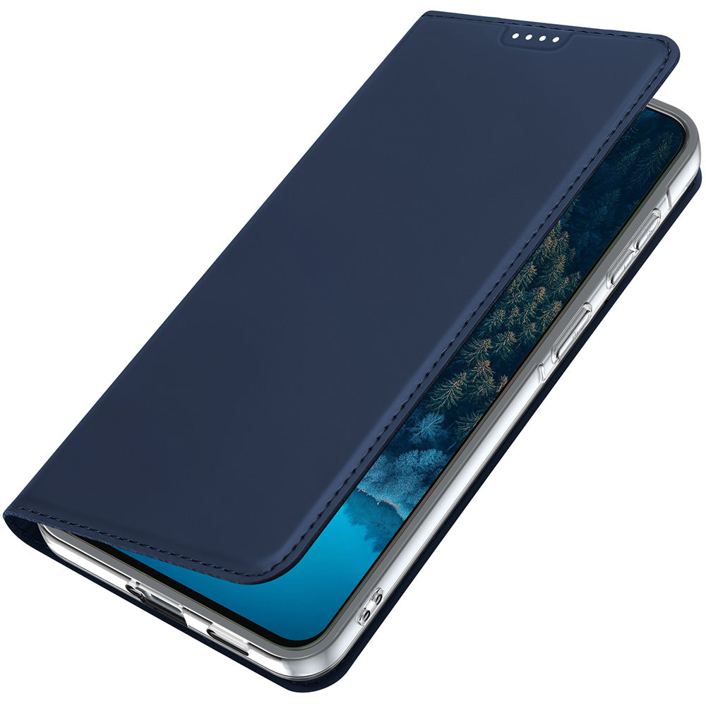 Handyhülle mit Klappe für Galaxy A57 5G, Dux Ducis Skin Pro, Dunkelblau