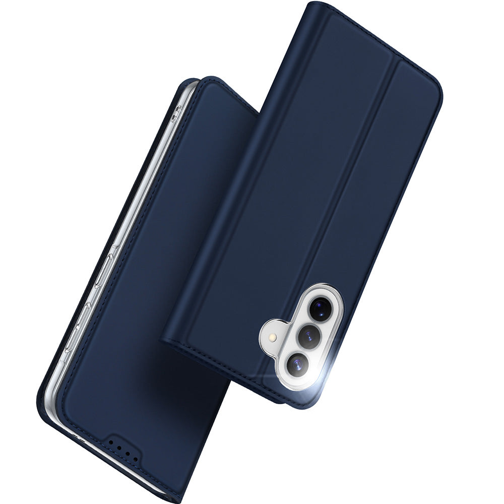Handyhülle mit Klappe für Galaxy A57 5G, Dux Ducis Skin Pro, Dunkelblau