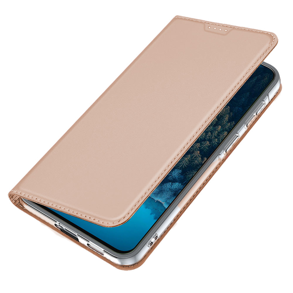 Handyhülle mit Klappe für Galaxy A57 5G, Dux Ducis Skin Pro, Rosagold