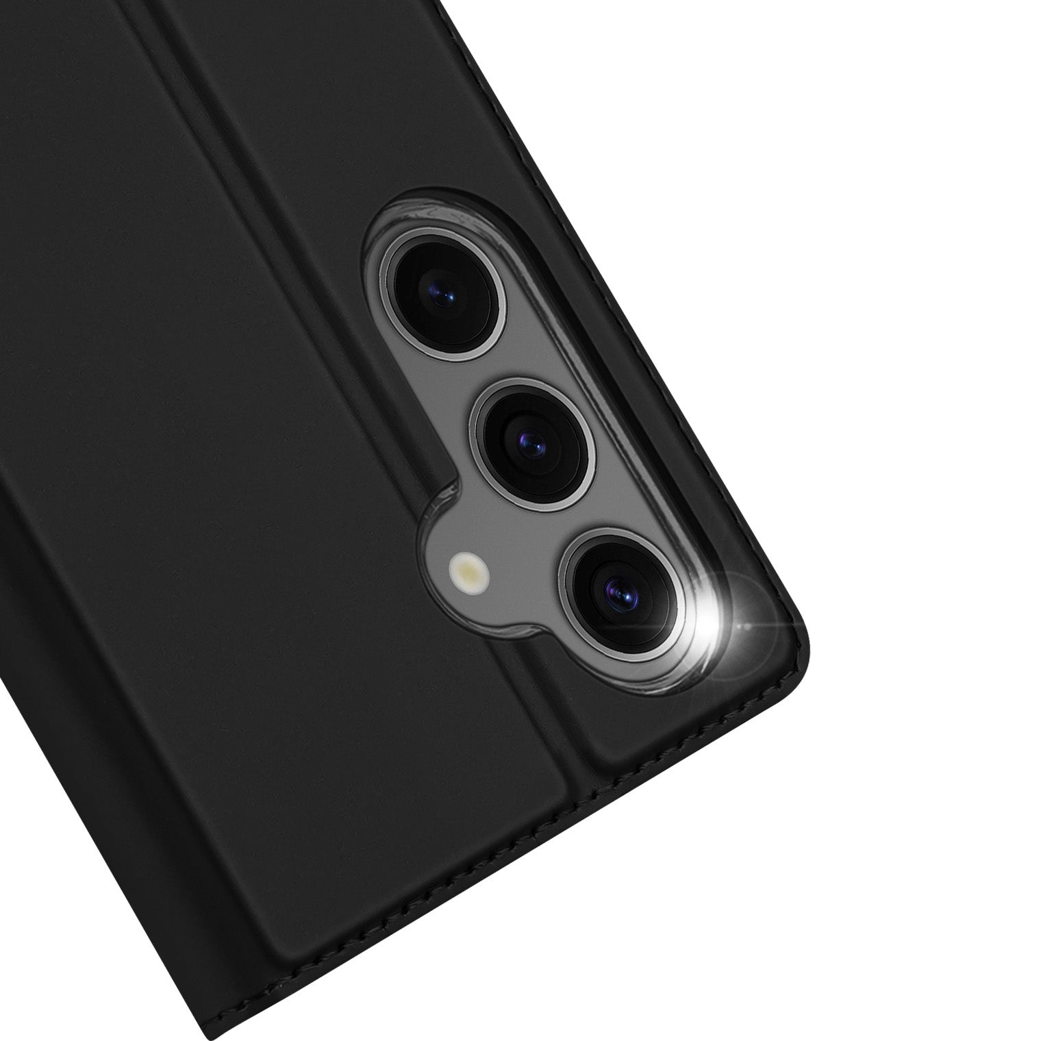 Handyhülle für Galaxy S24 FE, Dux Ducis Skin Pro, Schwarz