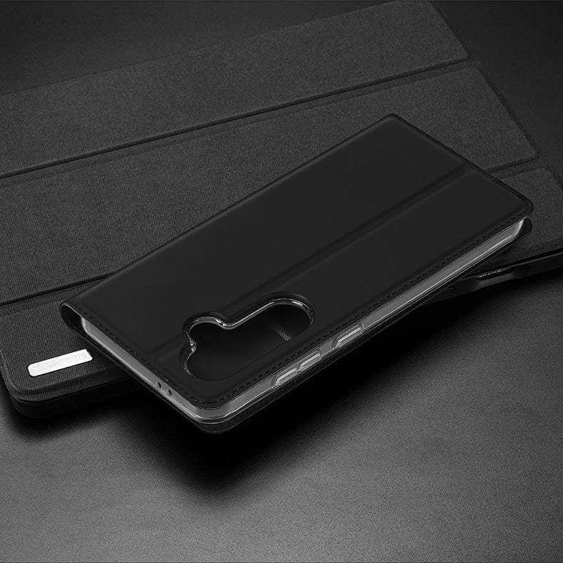 Handyhülle für Galaxy S24 FE, Dux Ducis Skin Pro, Schwarz