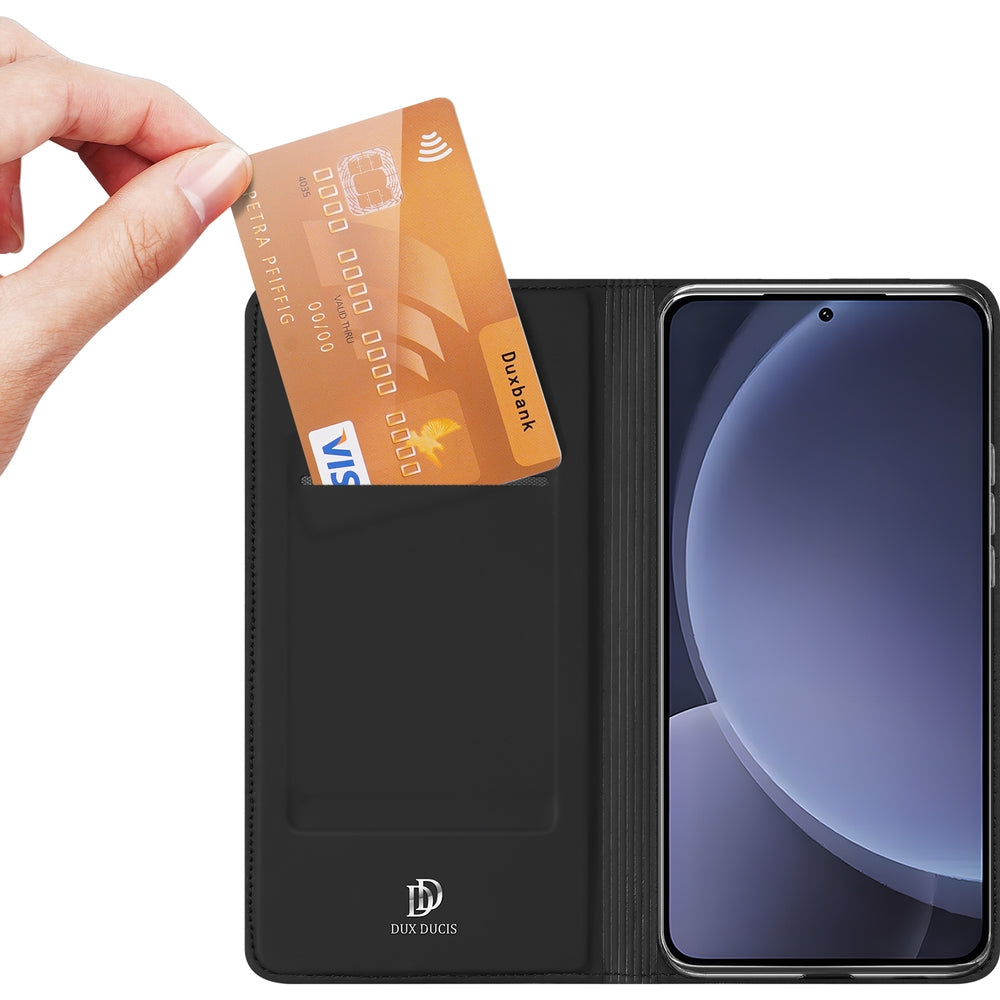 Handyhülle für Galaxy S25, Dux Ducis Skin Pro, Schwarz