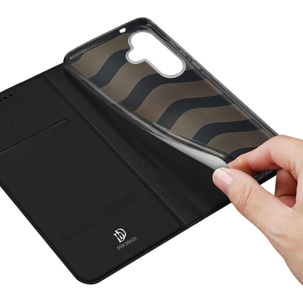 Handyhülle für Galaxy S25, Dux Ducis Skin Pro, Schwarz