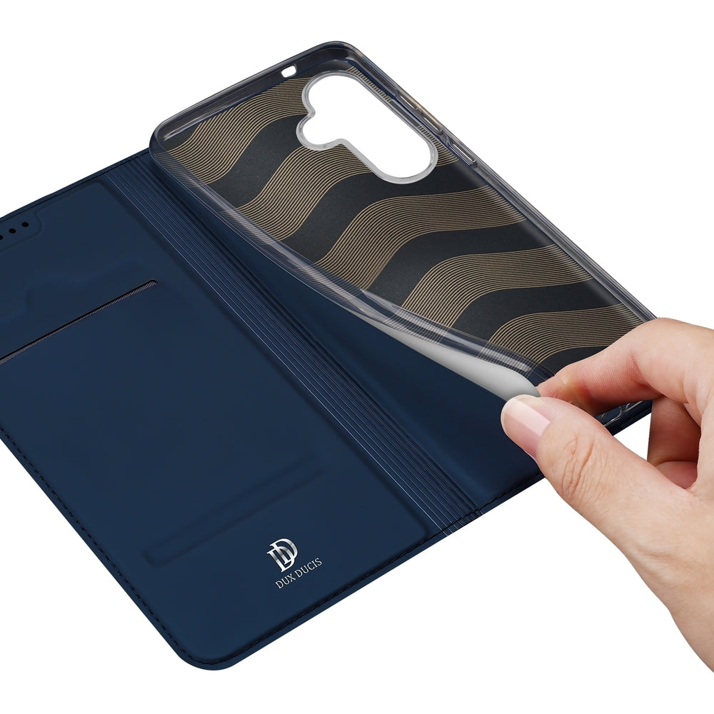 Handyhülle für Galaxy S25, Dux Ducis Skin Pro, Dunkelblau