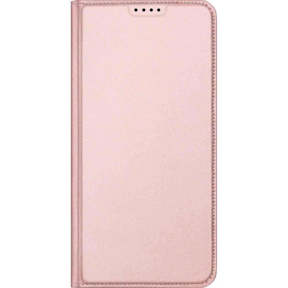 Handyhülle mit Klappe für Galaxy S25 Edge, Dux Ducis Skin Pro, Rosa