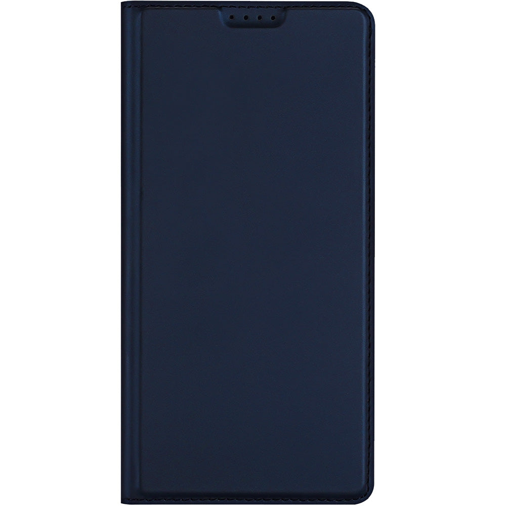 Handyhülle mit Klappe für Galaxy S25 FE, Dux Ducis Skin Pro, Dunkelblau