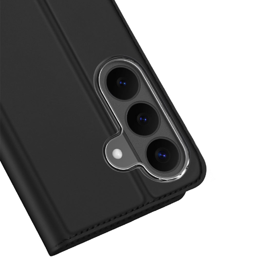 Handyhülle mit Klappe für Galaxy S26 FE, Dux Ducis Skin Pro, Schwarz (12/12)