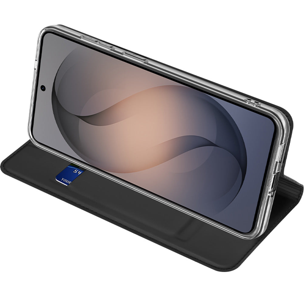 Handyhülle mit Klappe für Galaxy S26 FE, Dux Ducis Skin Pro, Schwarz (6/12)