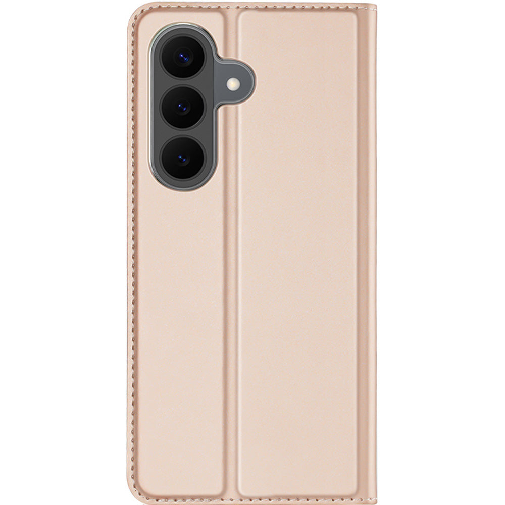 Handyhülle mit Klappe für Galaxy S26 FE, Dux Ducis Skin Pro, Rosagold (12/12)