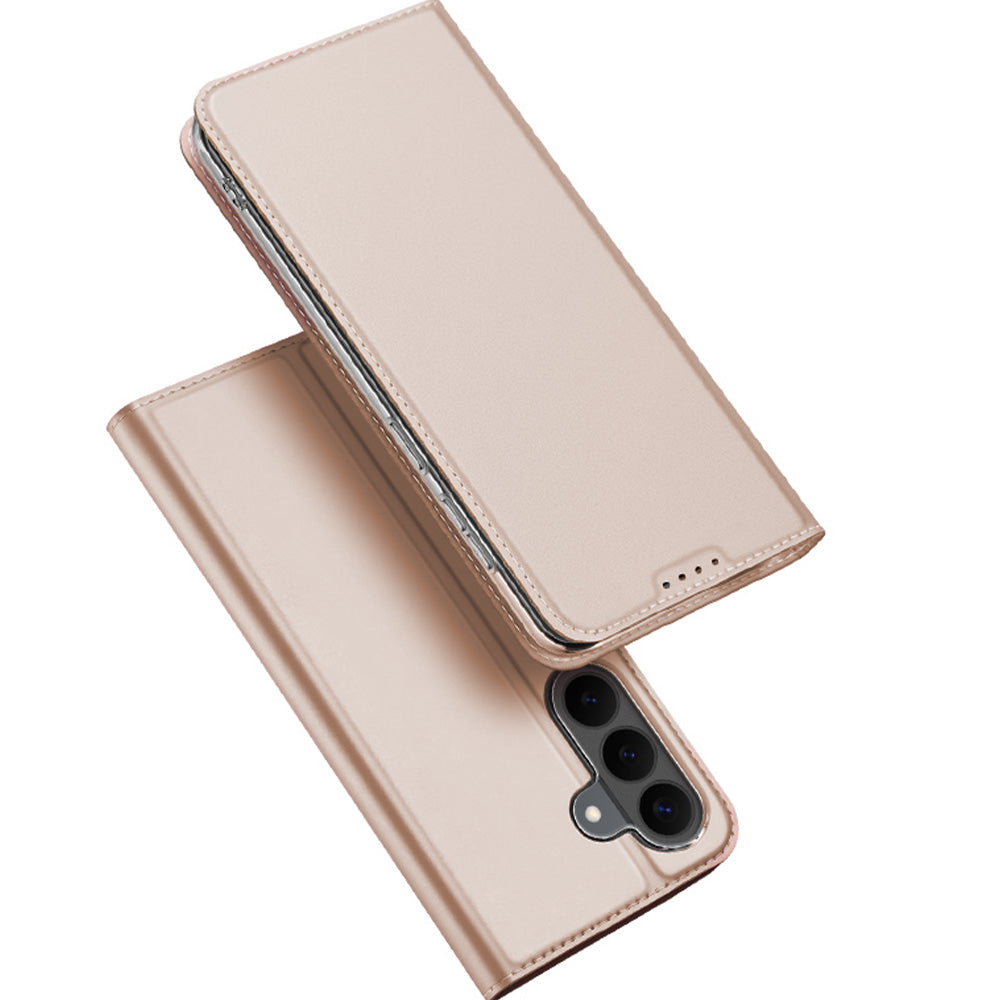 Handyhülle mit Klappe für Galaxy S26 FE, Dux Ducis Skin Pro, Rosagold (4/12)