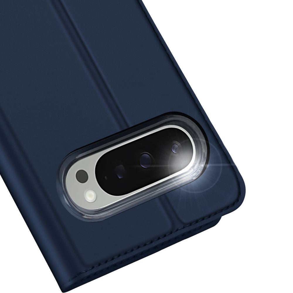 Handyhülle mit Klappe für Google Pixel 10 Pro XL, Dux Ducis Skin Pro, Dunkelblau