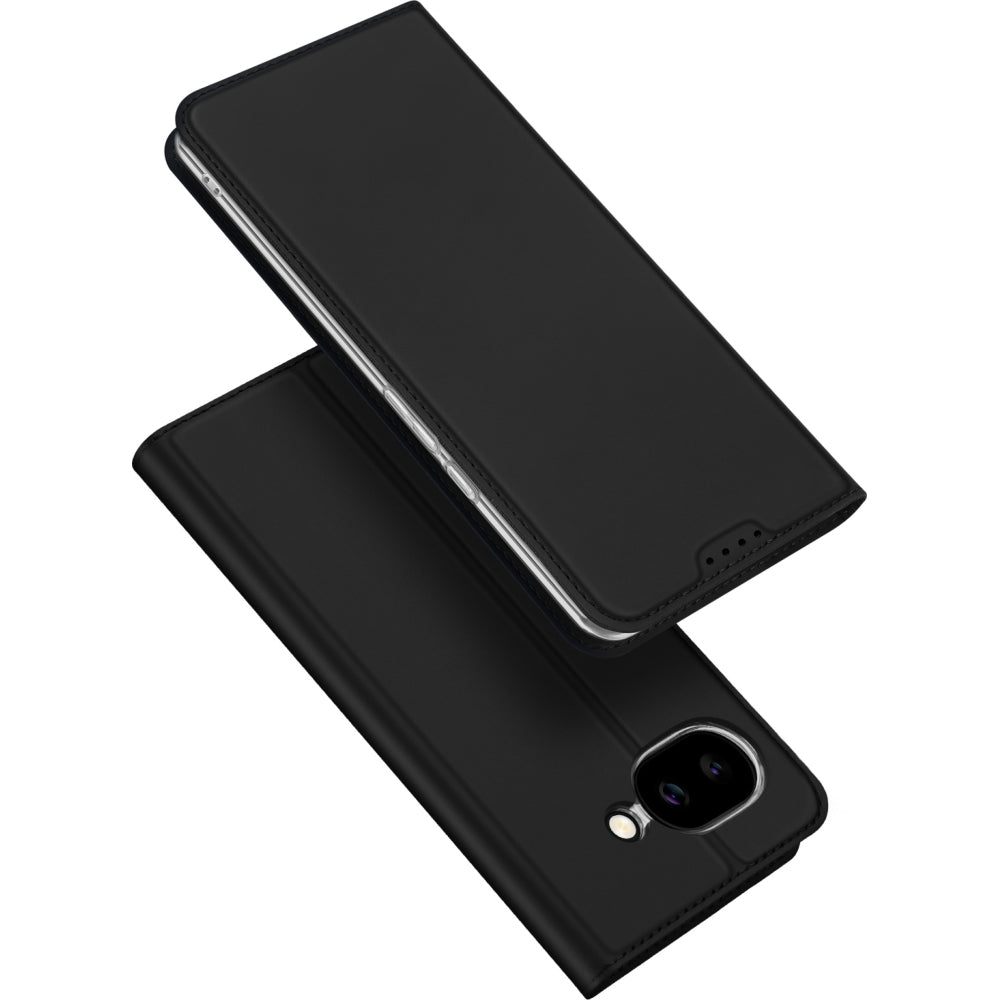 Handyhülle mit Klappe für Google Pixel 10a, Dux Ducis Skin Pro, Schwarz