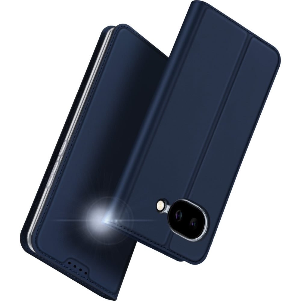 Handyhülle mit Klappe für Google Pixel 10a, Dux Ducis Skin Pro, Blau