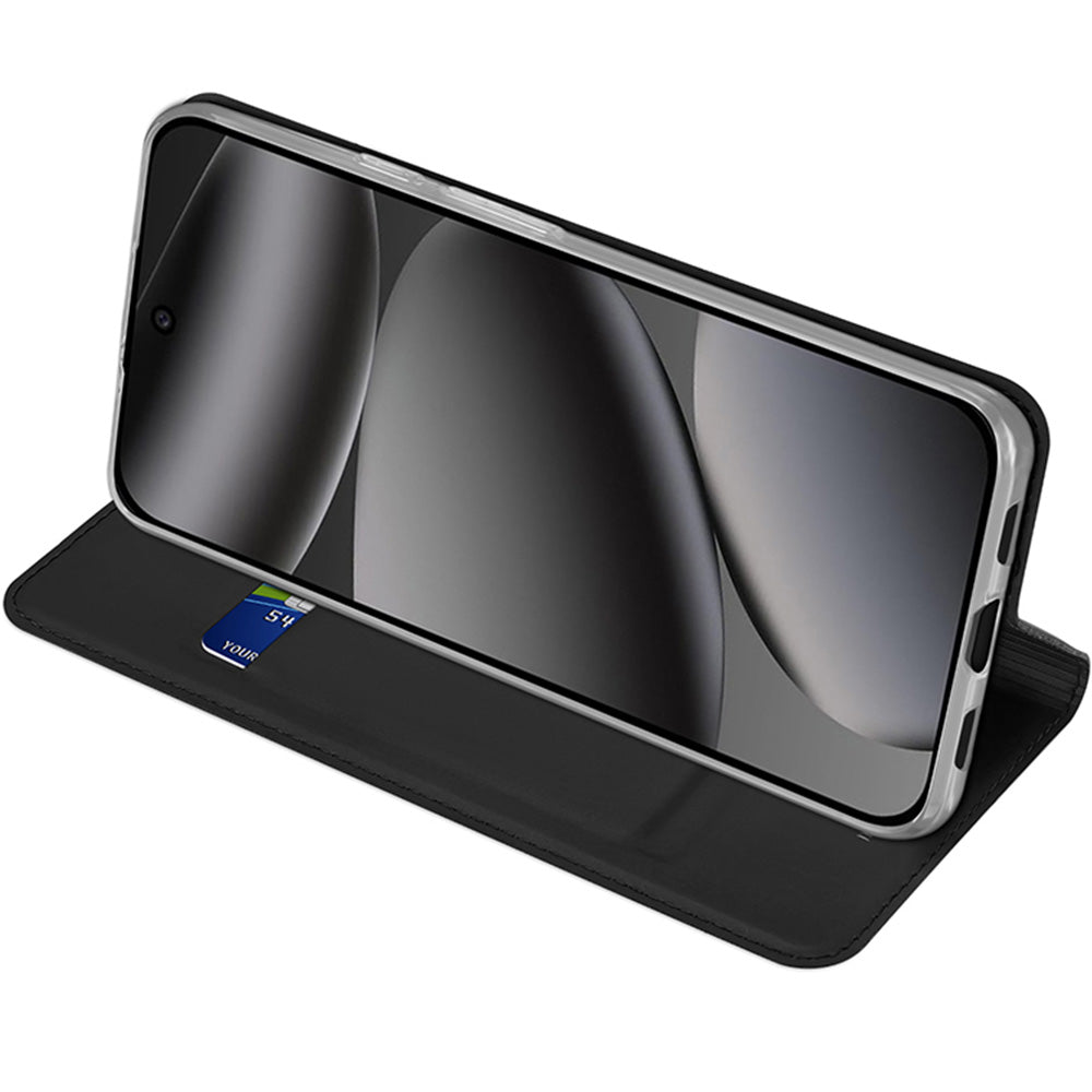 Handyhülle mit Klappe für Google Pixel 11, Dux Ducis Skin Pro, Schwarz