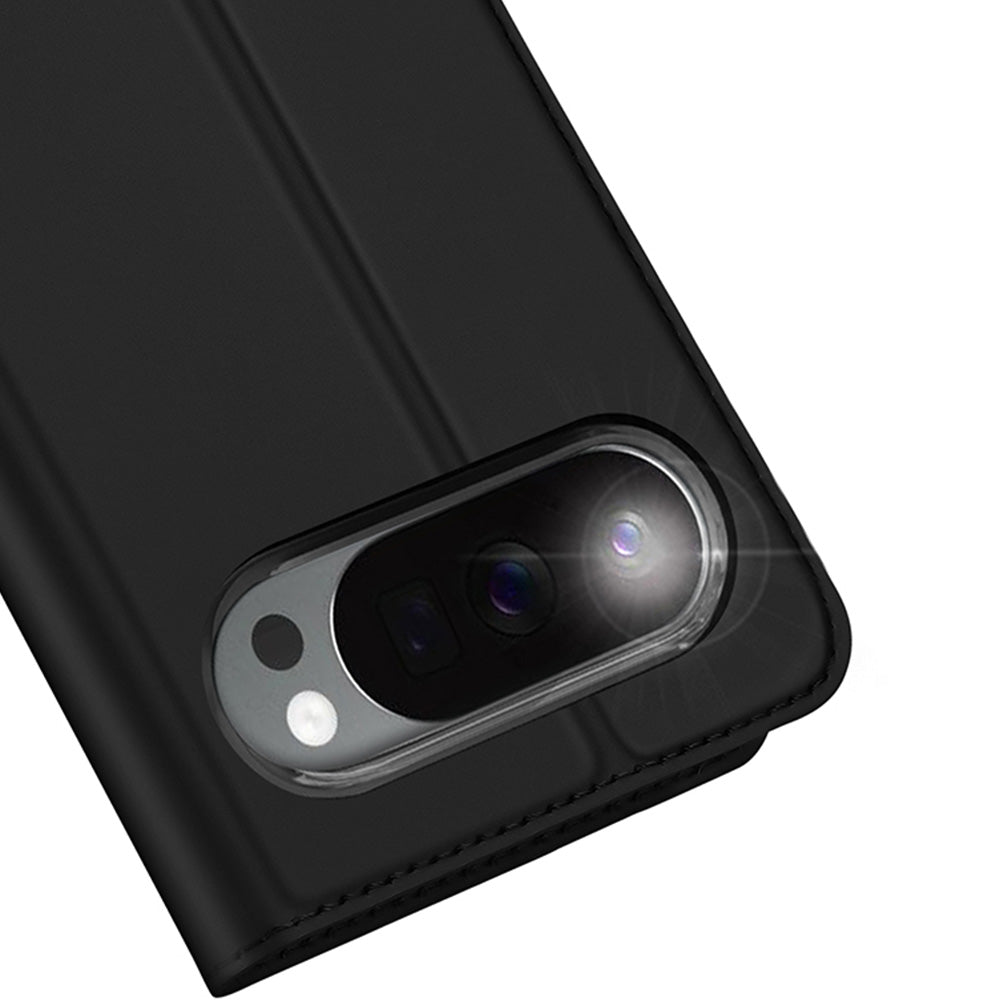 Handyhülle mit Klappe für Google Pixel 11 Pro, Dux Ducis Skin Pro, Schwarz