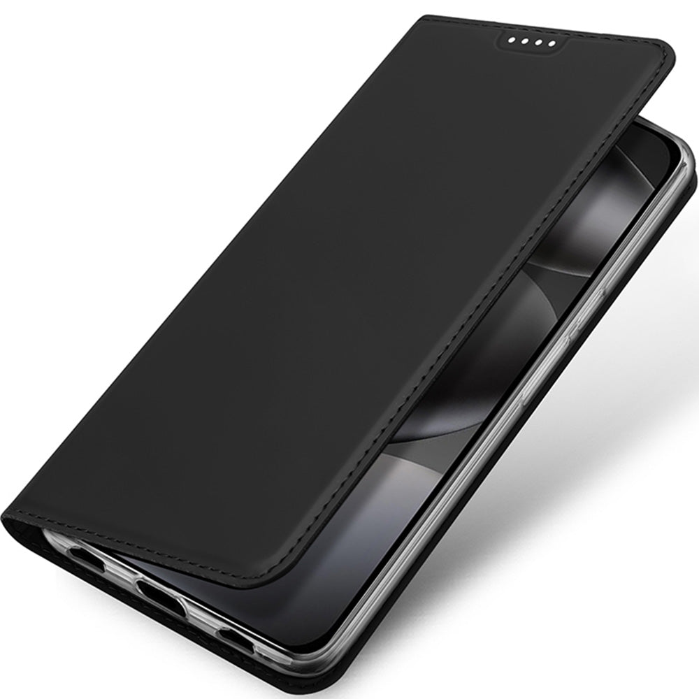 Handyhülle mit Klappe für Google Pixel 11 Pro, Dux Ducis Skin Pro, Schwarz