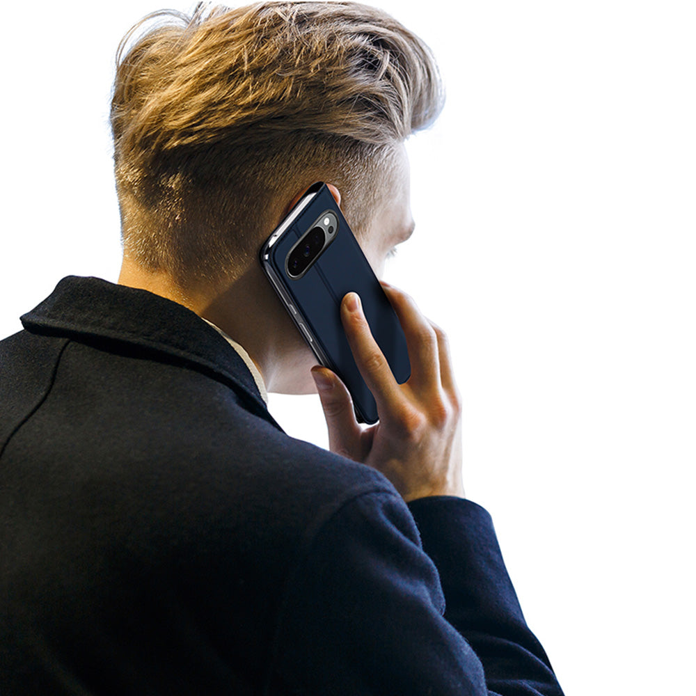 Handyhülle mit Klappe für Google Pixel 11 Pro, Dux Ducis Skin Pro, Dunkelblau
