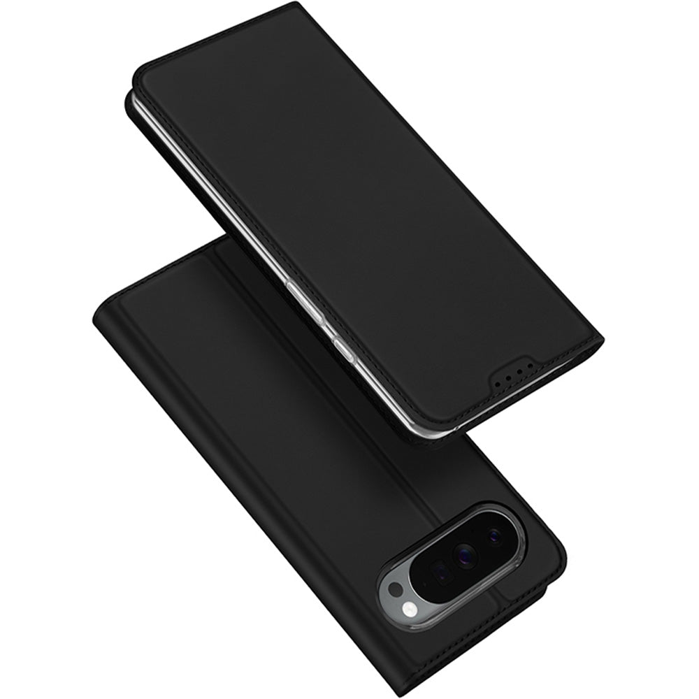 Handyhülle mit Klappe für Google Pixel 11 Pro XL, Dux Ducis Skin Pro, Schwarz