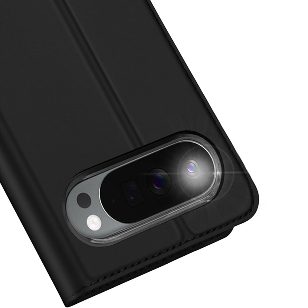 Handyhülle mit Klappe für Google Pixel 11 Pro XL, Dux Ducis Skin Pro, Schwarz