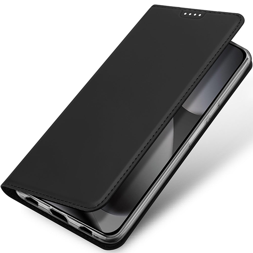 Handyhülle mit Klappe für Google Pixel 11 Pro XL, Dux Ducis Skin Pro, Schwarz
