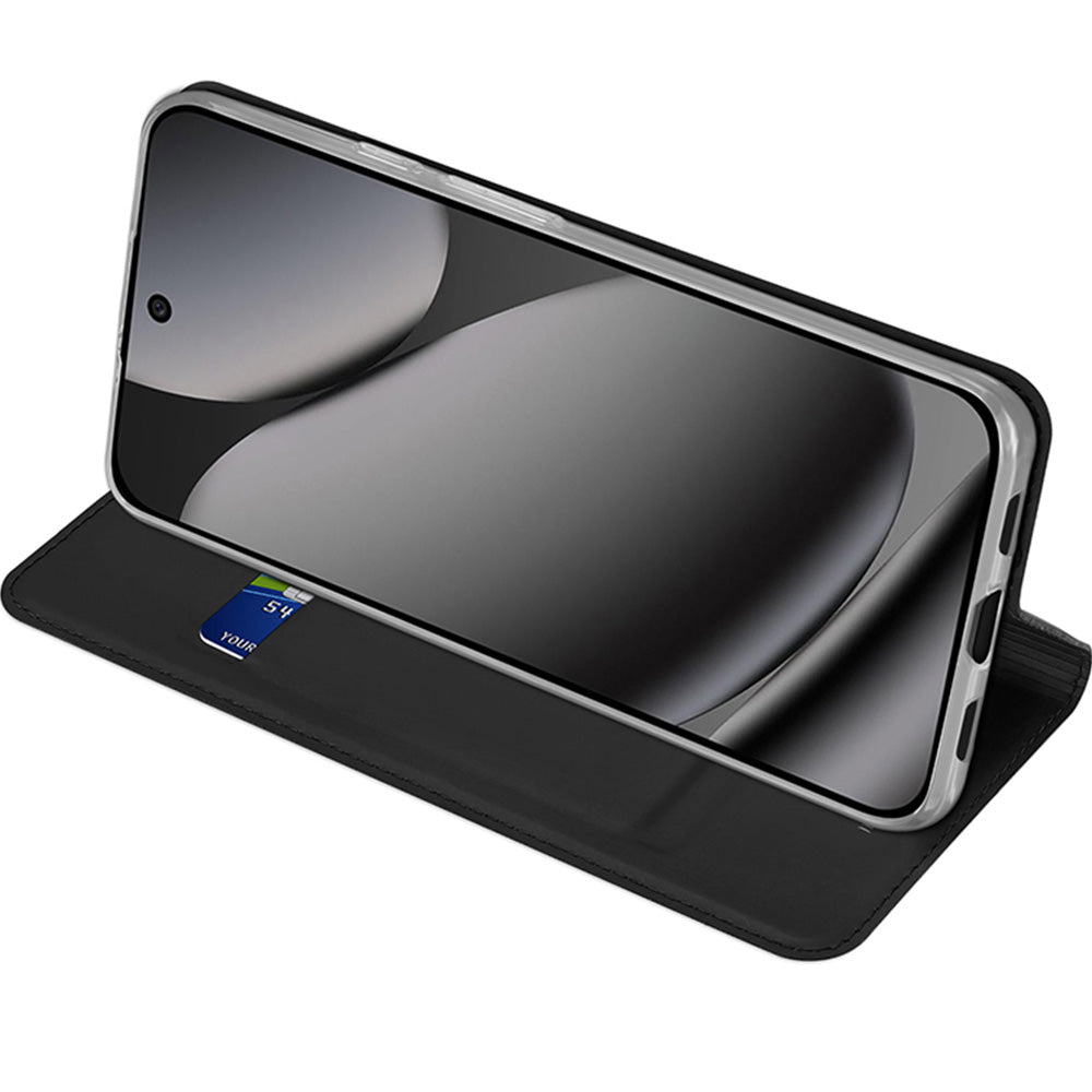 Handyhülle mit Klappe für Google Pixel 11 Pro XL, Dux Ducis Skin Pro, Schwarz